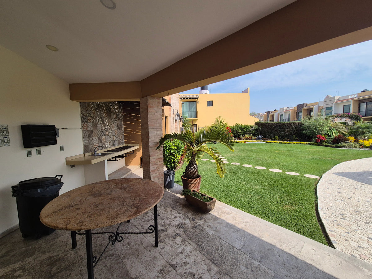 Terraza con asador — Casa Brisas del Mar, Jiutepec